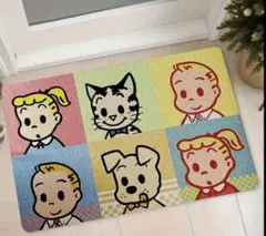 OSAMUGOODS マット40×60cm 　滑り止めパッド4枚付き