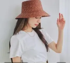 新品未使用 mysty woman ピグメントTシャツ半袖 ホワイト