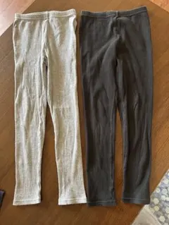 GU レギンス　2枚　120〜130㎝