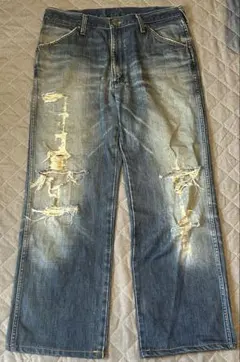 膝立体折り目加工 PRPS BARRACUDA デニムパンツ 30 膝立体折り目加工 PRPS BARRACUDA デニムパンツ 30 - メルカリ