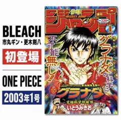 ブリーチ 市丸ギン＆更木剣八初登場 週刊少年ジャンプ 2003年1号 週刊少年ジャンプ2003年1号 BLEACH 市丸ギン 更木剣八 ワンピース 他