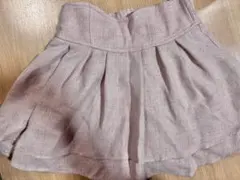 ミシェルマカロン 美脚スカート ツイード ピンク