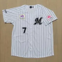 千葉ロッテマリーンズ/藤岡裕大 ホームレプリカユニフォーム Mサイズ