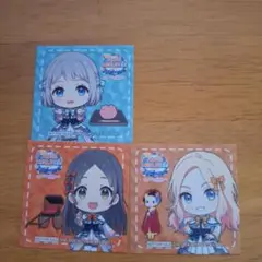 アイドルマスター 旅マス ちびキャラシール 3枚セット