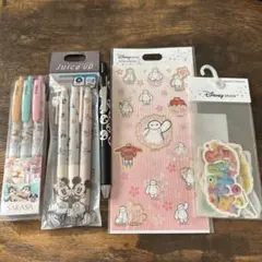 ディズニーキャラクター文房具セット