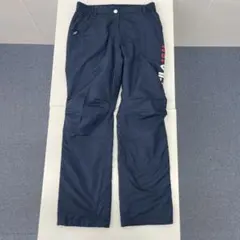 FILA 1911 ネイビー ゴルフ防寒パンツレディースLL