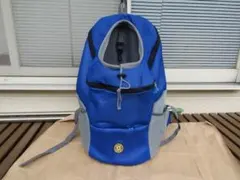 コーギーDOG 犬 キャリーリュックバック 10kg対応 BLUE 未使用保管品
