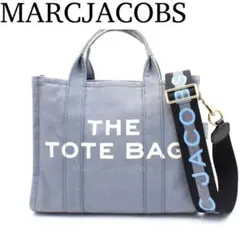 MARCJACOBS TheToteBag トートバッグ キャンバス ブルーのサムネイル