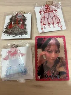 月足天音 アクリルキーホルダー クリアカード