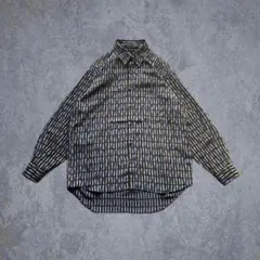 90s 00s archive all pattern shirt Y2K