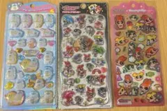 【正規品】うるちゅるポップシール プチドロップステッカー んぽちゃむ パワパフ