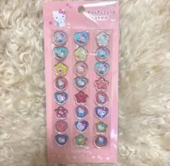 サンリオ　ハローキティ　おはじきふうシール