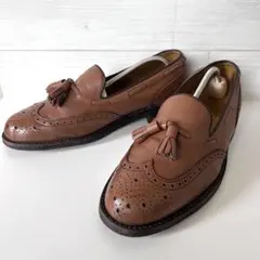 REGAL リーガル タッセルローファー ウイングチップ ブラウン 26.5cm