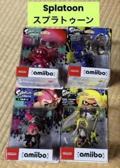 amiibo スプラトゥーン Splatoon 4体セット switch 3DS
