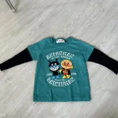 アンパンマン Tシャツ ターコイズ色　90センチ