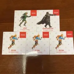 ゼルダの伝説 任天堂 ニンテンドー ステッカー 5枚】