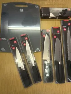 ZWILLING　ツヴィリング　アークL 日本製　調理包丁＆簡易研ぎ器＆まな板のサムネイル