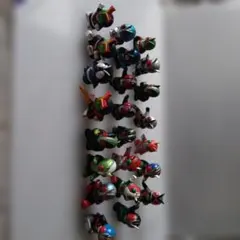 仮面ライダーキッズ　昭和ライダー他 ソフビ人形 23体セット