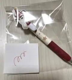 リルリンリン 赤リンリン ボールペン エナージェル桃雫レッド芯のサムネイル