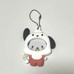 サンリオ　フォトバッジ付きマスコット　ポチャッコ