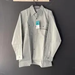 アイトス　長袖シャツ　M 作業着 高級 激安 昭和レトロ 秋