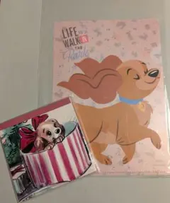 わんわん物語 レディ　クリアファイル＆メモセット