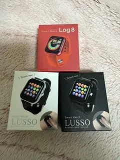 スマートウォッチ Log 8 & LUSSO 3点セット