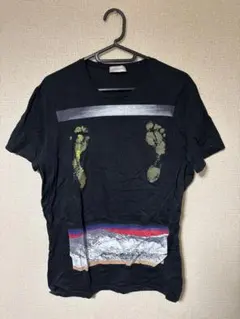 BALENCIAGA 足跡プリント Tシャツ　Mサイズのサムネイル