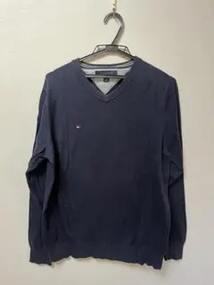 トミーヒルフィガー　メンズ　綿セーター　S
