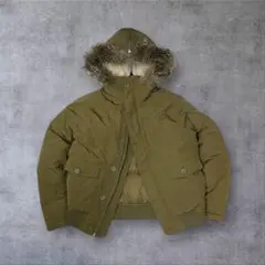 OLD GAP　N-2B　フライトジャケット　ダウン　ミリタリー　ボア　ファー