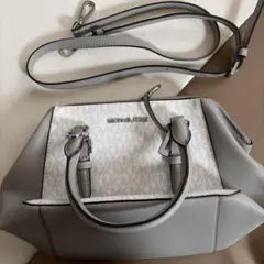 MICHEAL KORS ショルダーバッグ ホワイト/グレーのサムネイル