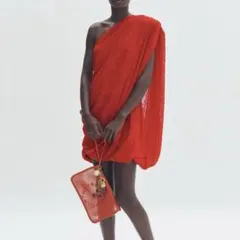 STELLA McCARTNEY ワンショルダードレープワンピース XS STELLA McCARTNEY H&Mワンショルダードレープワンピース XS - メルカリ
