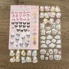 ボンボンドロップシール おはじきシール ぷくっとシール お裾分け サンリオ正規品