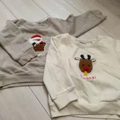 Chum up クリスマス トレーナー 2点セット 100