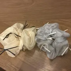 リボン付きシアーシュシュ 2点セット