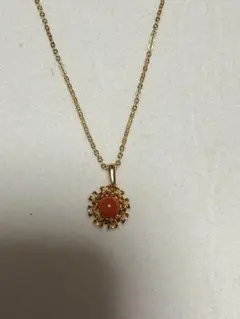 珊瑚ネックレス6.5mm