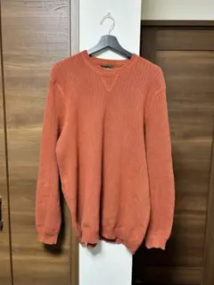 Eddie Bauer オレンジ ニットセーター XL