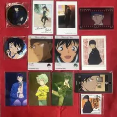 名探偵コナン　赤井秀一　世良真純　缶バッジ　EMOCA ぱしゃこれ