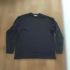 UNIQLO U エアリズム長袖Tシャツ ロンT ブラックXLサイズのサムネイル