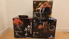 ワンピース一番くじ　魂豪示像 キング　ジャック　クイーン