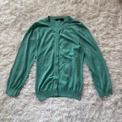 CLEAR IMPRESSION レディース 長袖カーディガン L エメラルドのサムネイル