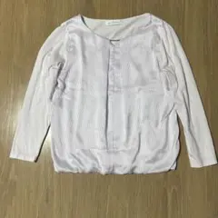 GREEN LABEL RELAXING 薄紫 長袖トップス