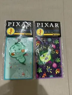 PIXAR Happyくじ J賞 ラバーチャーム 4種セット - メルカリ