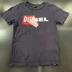 DIESEL ディーゼル キッズ Tシャツ ネイビー ロゴ　6y 120のサムネイル