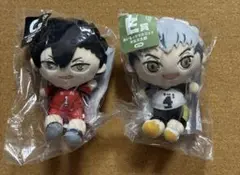 フリューくじ ハイキュー ぬいもっち C賞 黒尾鉄朗 E賞 木兎光太郎