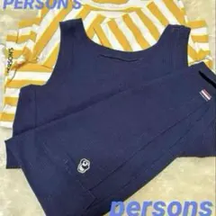 ❤️美品‼️PERSONS 半袖&タンクトップ2枚セットのサムネイル