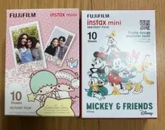 チェキフィルム ディズニー ミッキー&フレンズ キキララ　10枚入り　計20枚