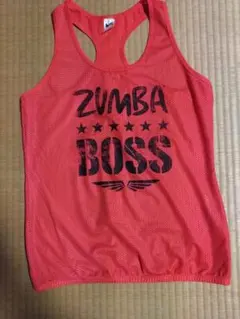 ZUMBA 正規品メッシュ タンクトップ ピンク