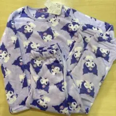 新品　サンリオ　クロミ　長袖　フリース　パジャマ 140 ユニクロ　しまむら
