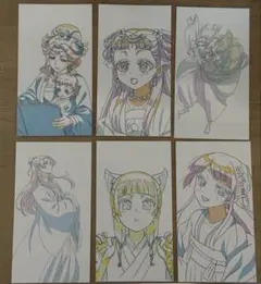 薬屋のひとりごと展 ランダムチケット風カード 6種 壬氏 猫猫